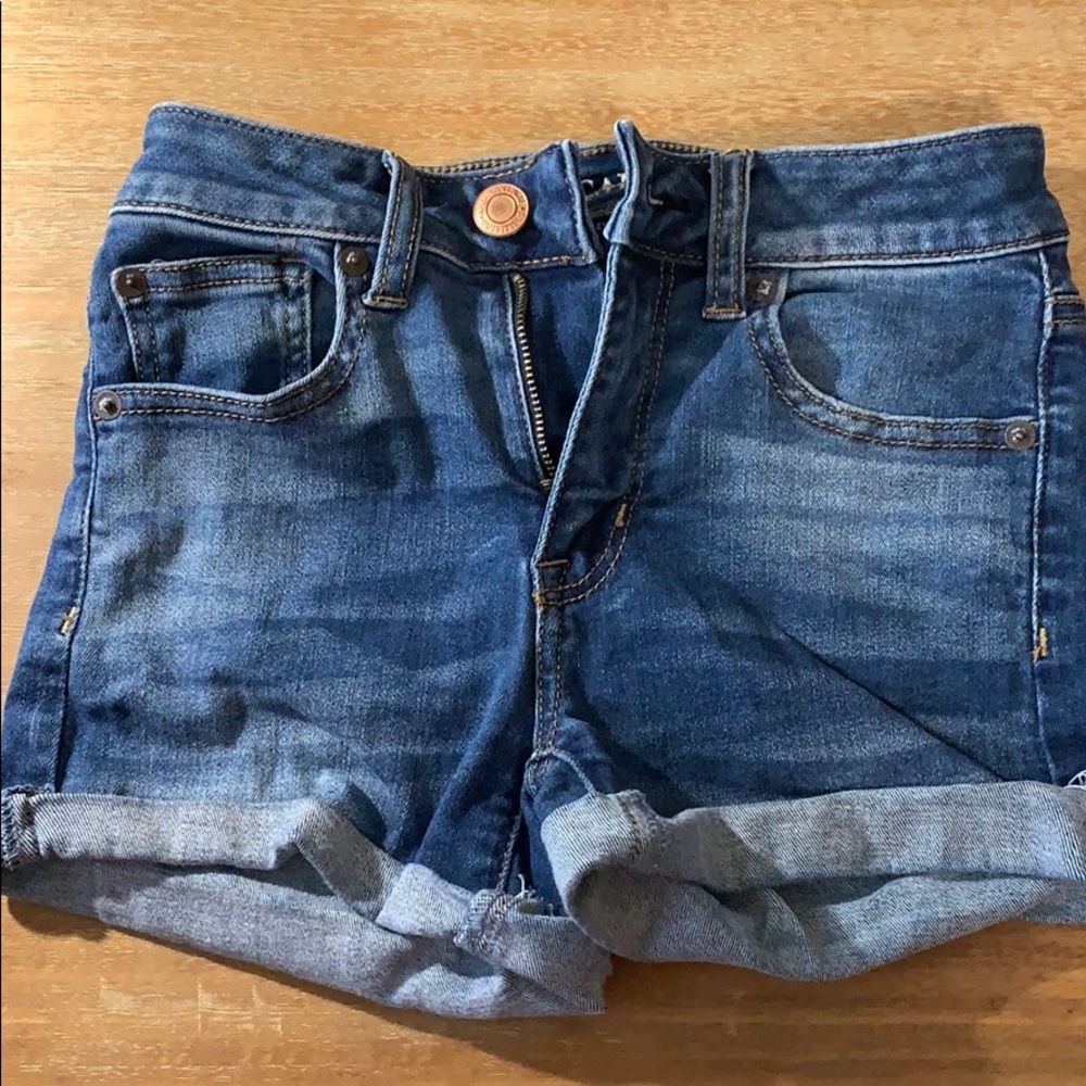 American eagle jean shorts